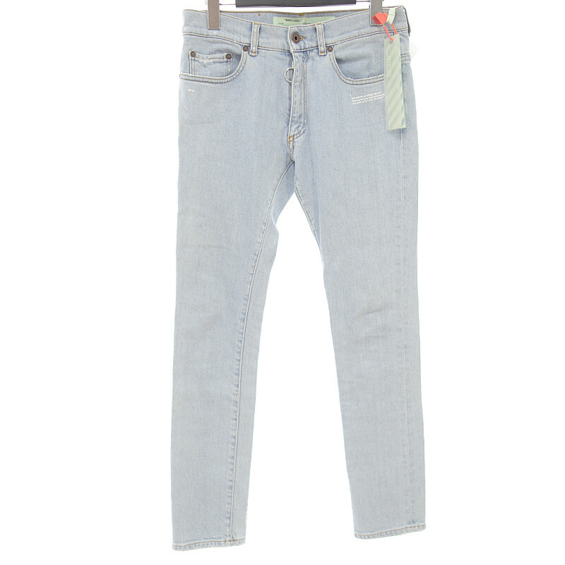 off white temperature jeans